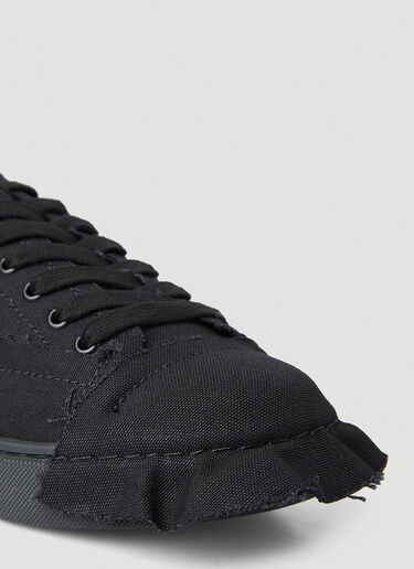 Yohji Yamamoto Raw Trim Sneakers Black yoy0250011