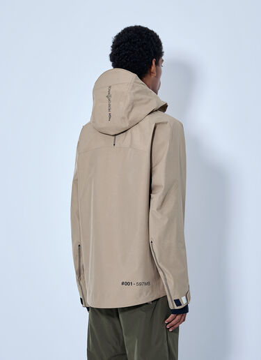 LN-CC® - Moncler Grenoble: Hinterburgs GORE-TEX® Hooded Ski Jacket - Beige Moncler Grenoble Hinterburgs GORE-TEX® Hooded Ski Jacket Beige mog0165011