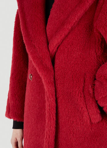 Max Mara Special Edition Teddy Bear Icon Coat Red max0251003