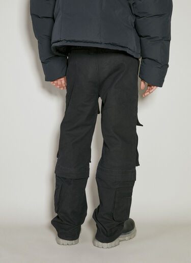 Entire Studios Men's Hard Cargo Pants in Black