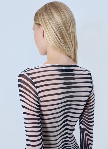 Jean Paul Gaultier Re-Edition The Body Morphing Top Grey jpg0264010