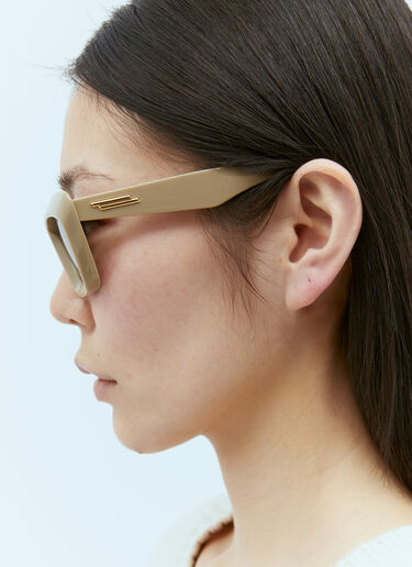 Bottega Veneta Classic Cat Eye Sunglasses Brown bos0255002