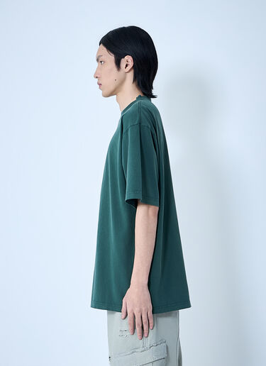 Balenciaga Medium Fit T-Shirt Green bal0163005