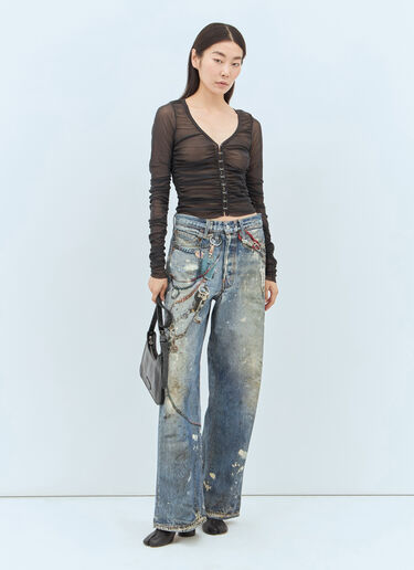 Acne Studios 网眼罩衫  灰色 acn0258004