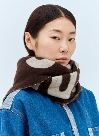 Jacquemus L'Echarpe Jacquemus Scarf Brown jac0358007