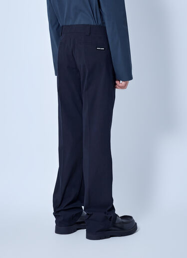 LN-CC® - Miu Miu: Stretch Poplin Pants - Black Miu Miu Stretch Poplin Pants Black miu0166054
