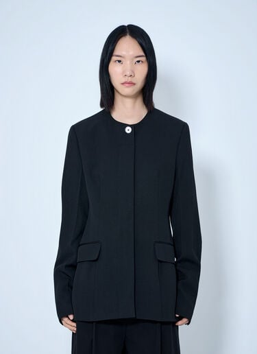 Toteme Collarless Evening Blazer Black tot0265059