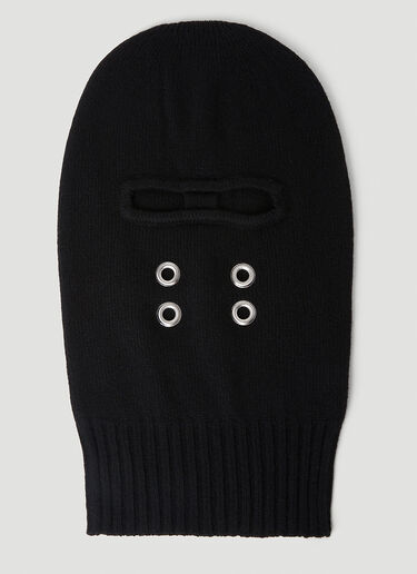 Rick Owens Knit Balaclava Black ric0153032