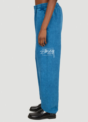 Stüssy Dyed Track Pants Blue sts0350008