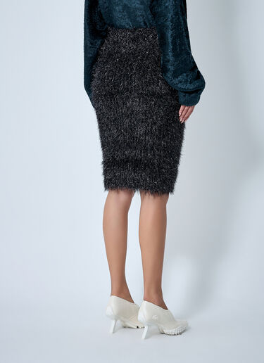 Textured Midi Skirt Lacoste Textured Midi Skirt Black lac0262002