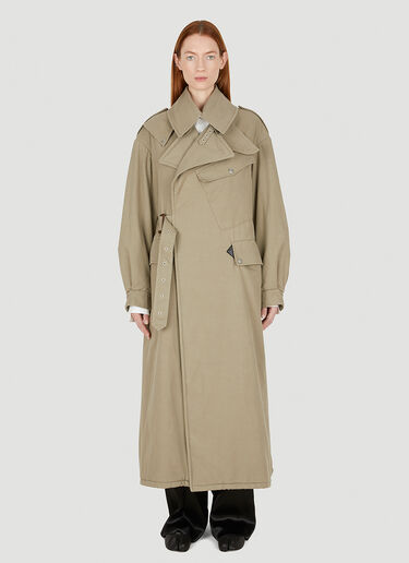 Maison Margiela Reversible Trench Coat Beige mla0247002