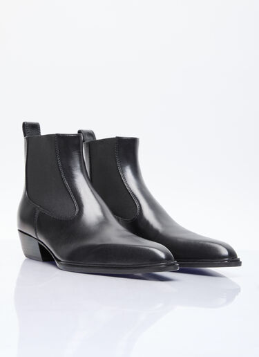 Alexander Wang Slick 40 Ankle Boots Black awg0255049