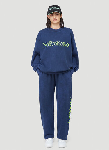 Aries No Problemo Sweatshirt Blue ari0242004