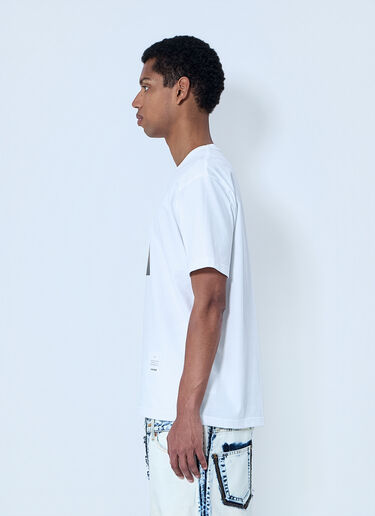 Junya Watanabe Graphic Print T-Shirt White jwn0164006