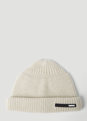 OAMC Peak Beanie Hat White oam0154017