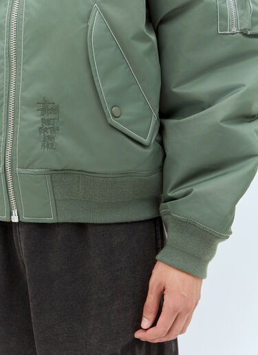 Stüssy Reversible Bomber Jacket Green sts0158001