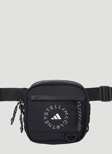Bottega Veneta Logo Print Belt Bag Black bov0352008