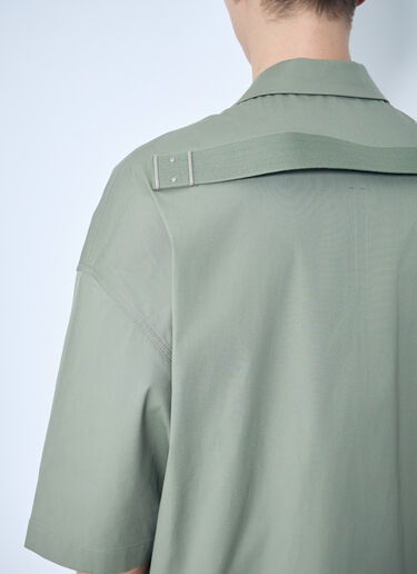 Rick Owens Tommy 工装衬衫  绿色 ric0159019