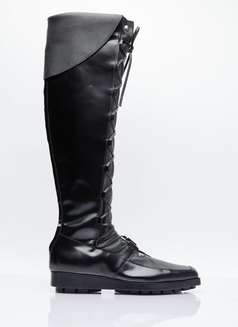 Kiko Kostadinov Priam High Boots Blue kko0154012