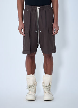 Rick Owens Cargobela Shorts Grey ric0163002