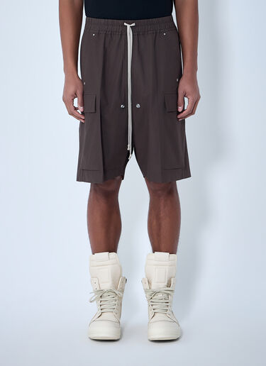 Rick Owens Cargobela Shorts Grey ric0163002