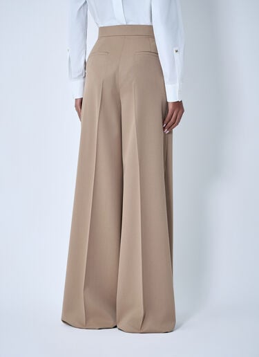Max Mara Wool Tailored Pants Brown max0263033