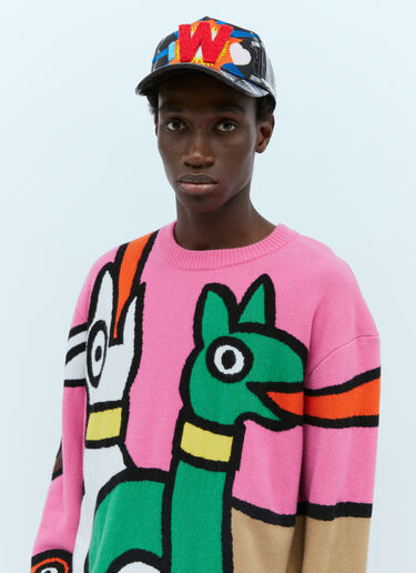 Walter Van Beirendonck Explosion 棒球帽 黑色 wlt0154022