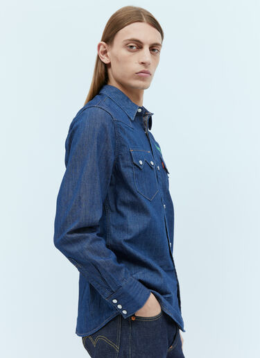 Kenzo x Levi's Denim Western Shirt Blue klv0156002