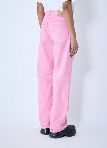Balenciaga Loose Denim Jeans Pink bal0259064