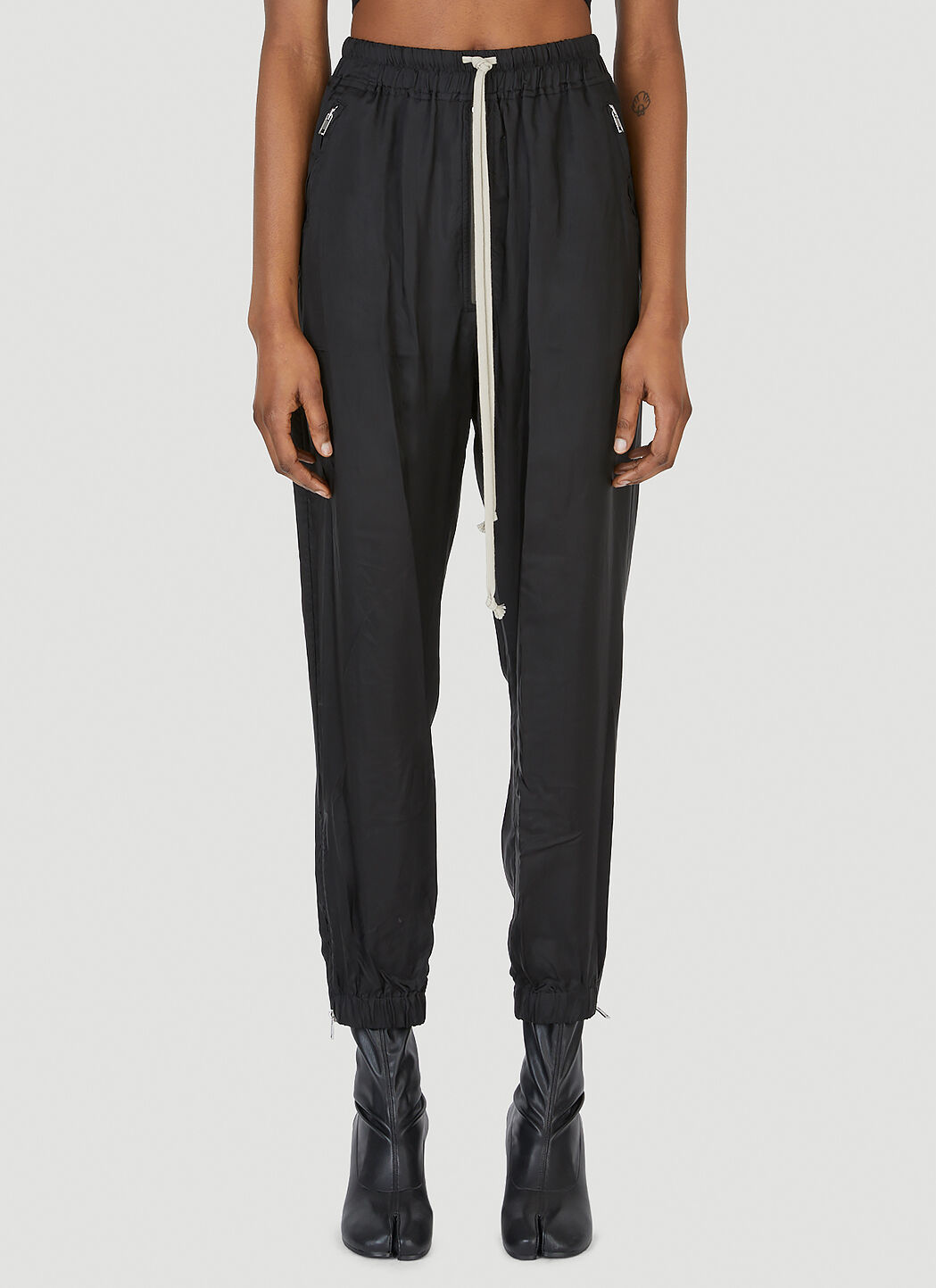 Rick owens nylon track pants outlet