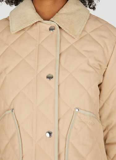 Burberry Lanford Quilted Jacket Beige bur0249004
