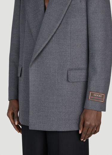 Gucci Tailored Open Blazer Grey guc0152024