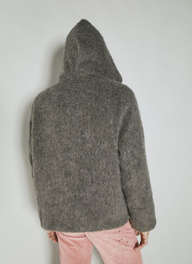 Full Zip Hooded Cardigan Our Legacy Full Zip Hooded Cardigan Grey our0154007