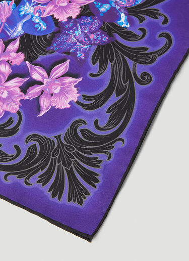 오키드 바로코 머플러 Versace 오키드 바로코 머플러 퍼플 vrs0252040
