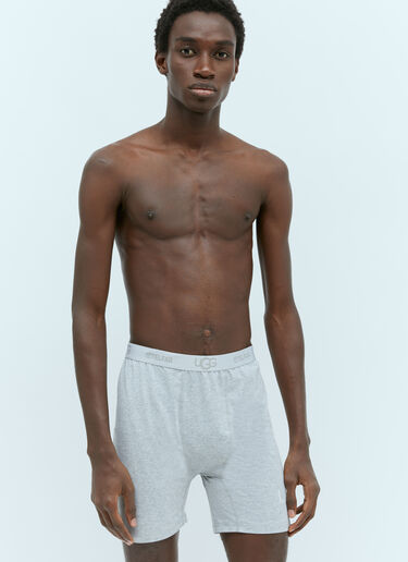 UGG x Telfar Men's Logo Waistband Briefs in Grey