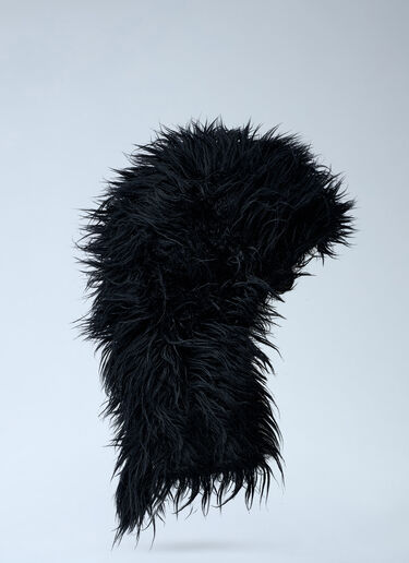 Issey Miyake Odd Beanie Hat Black ism0262009