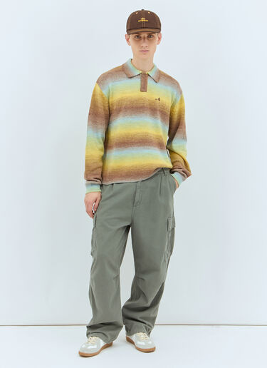 Awake NY Ombre Polo Collar Sweater Multicolour awk0159007
