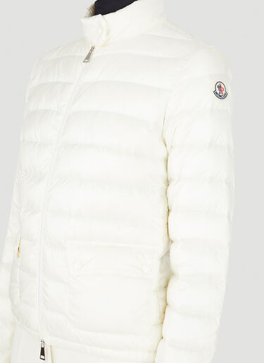 Moncler Lans Short Down Jacket White mon0247020