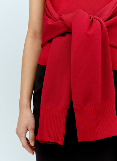 Le Haut Rica T-Shirt Jacquemus Le Haut Rica T-Shirt Red jac0256032