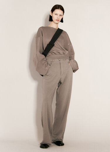 漆彩运动衫 MM6 Maison Margiela 漆彩运动衫 灰色 mmm0255007