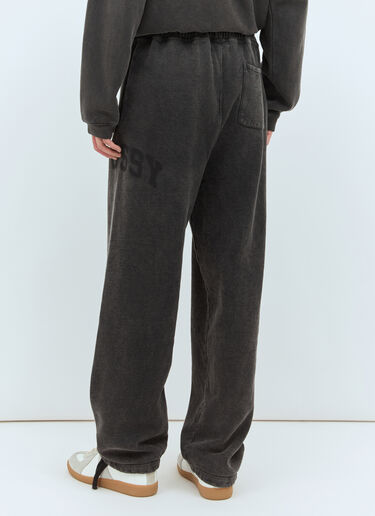 Stüssy Faded Graphic Print Track Pants Dark Grey sts0158013