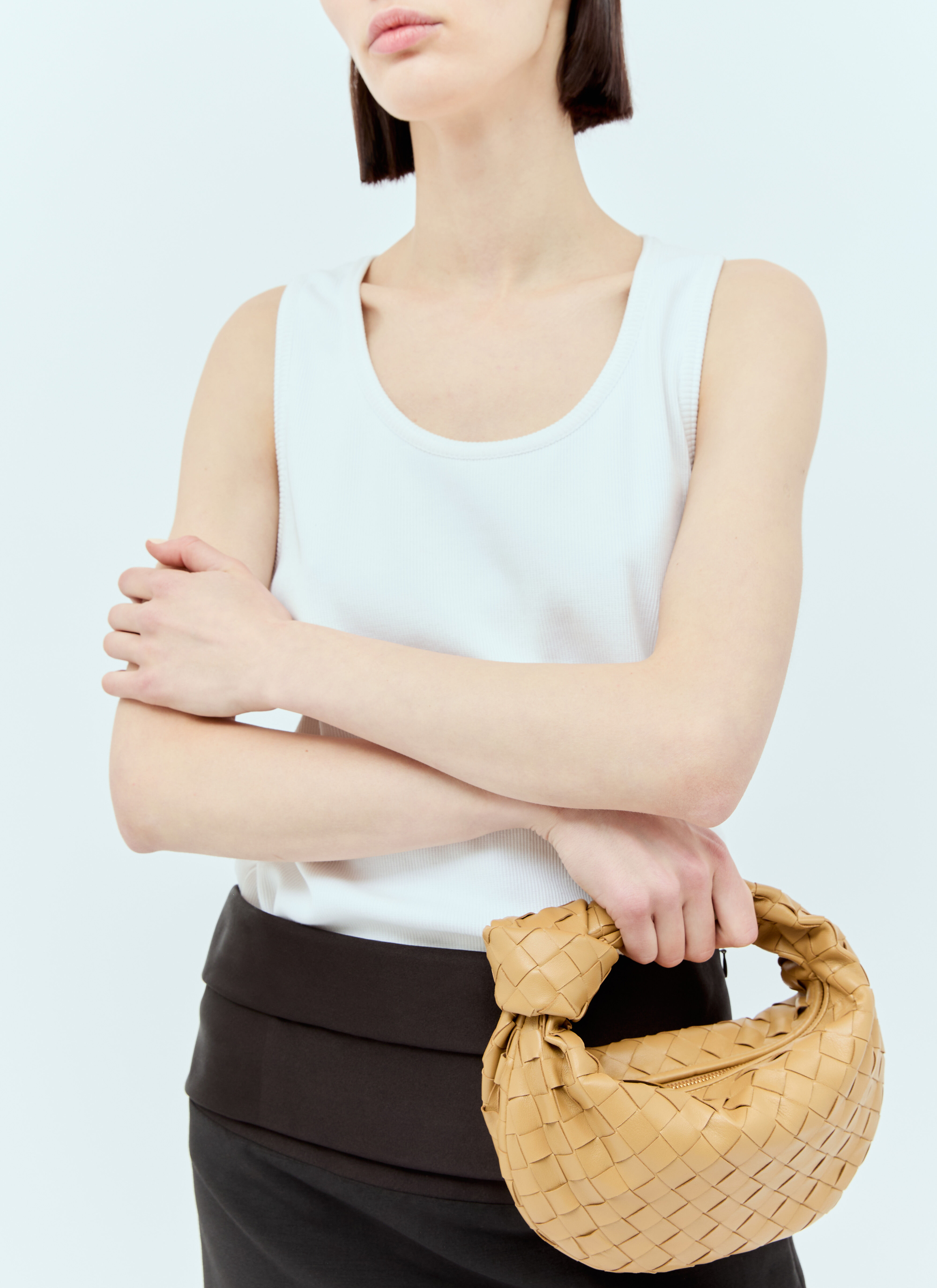 Balenciaga Mini Jodie Handbag Grey bal0256012