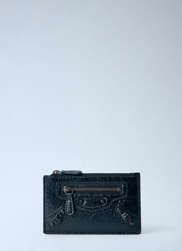 LN-CC® - Balenciaga: Le City Long Coin and Card Holder - Black Balenciaga Le City Long Coin and Card Holder Black bal0266028