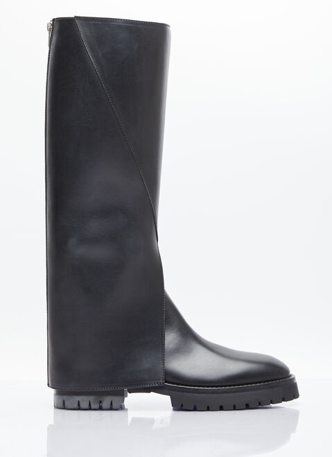 Ann Demeulemeester Jay Leather Boots Black ann0254006