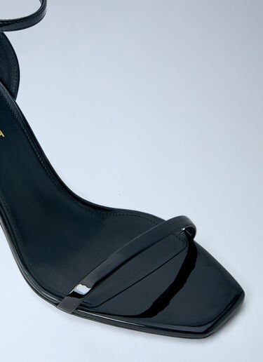 Saint Laurent 오피움 힐 샌들 블랙 sla0255040