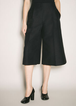 Marni Cropped Ballon Pants Black mni0259003