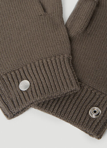 Touchscreen Gloves Rick Owens Touchscreen Gloves Brown ric0153041