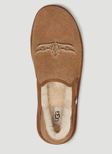 UGG x Children of the Discordance Kenton Embroidered Shoes Brown ugc0151004