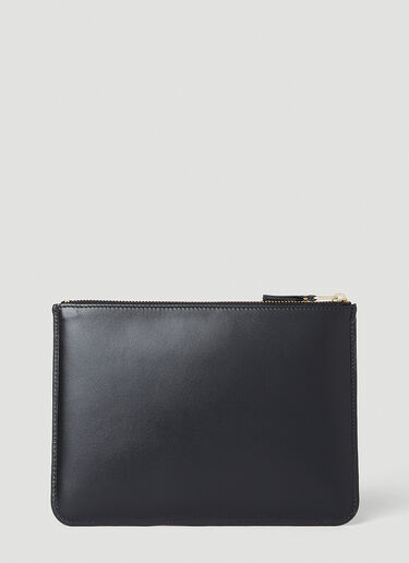 Comme des Garçons Wallet 内侧印花拉链小袋 黑色 cdw0352004