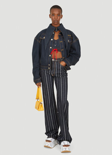 Vivienne Westwood Boxer Denim Jacket Blue vvw0252023